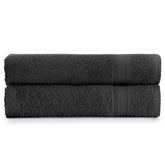 Dark Grey 100% Cotton Towel Set